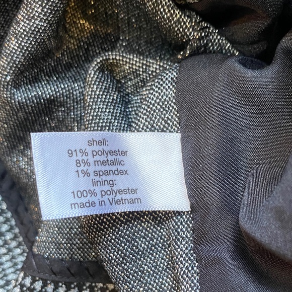 Lane Bryant Women's Houndstooth Cropped Blazer 18P - Picture 5 of 6